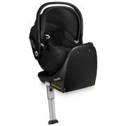 Scoica auto, Lionelo, Moxie, i-Size, Include baza rotativa 360 cu picior de fixare, 40-87 cm, Tetiera reglabila, intarita cu spuma de memorie, Carcasa ventilata, Din bambus, Protectie avansata, Conform R129, Negru BYNLO-MOXIE_I-SIZE_SET_BLACK_CARBON