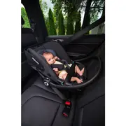 Scoica auto, Lionelo, i-Size Astrid, Include baza Isofix, 0-13 Kg, 40-87 cm, Cu maner si capotina reglabile, Cu protectie laterala avansata, Salteluta confortabila, Testat ADAC, Conform cu R129, Verde BYNLO-ASTRID_I-SIZE_GREEN+BASE_BLACK