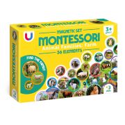 Set magneti montessori - animale de la ferma