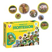 Set magneti montessori - animale de la ferma