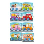 Set magnetic - calatorie cu masina