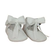 Balerini botez Lore by Baby fox (Marime: 17, Culoare nappa: Crem, Decor: Funda)