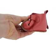 Ghetute Barefoot Baby fox (Culoare nappa: alb, Marime: 23, Decor: Floare)