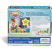 Cuburi din lemn numberblocks  - de la 1 la 5