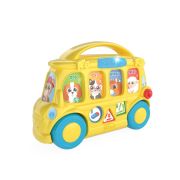 Jucarie bilingva interactiva Chicco autobuzul scolar, italiana-engleza, 9-36luni CHC1129700-1