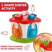 Jucarie educativa Chicco 2 in 1, Casuta cu animale, 1-4 ani CHC09610-1_NA