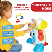 Jucarie muzicala Chicco Rocky tobosarul, 1-4ani CHC0982010-1