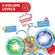 Jucarie muzicala Chicco Rocky tobosarul, 1-4ani CHC0982010-1