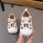 Pantofiori albi pentru fetite - cirese mb2025su61-2-de4