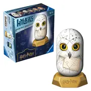 Ravensburger - Puzzle 3D Hylkies Harry Potter mini figurina de colectie Hedwig 54 piese ARTRVS3D08003