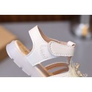 Sandale ivoire elegante fetite – cu flori 3d si talpa flexibila md2025su47-1-c