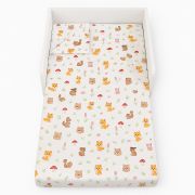 Lenjerie in 3 piese Forest pentru pat copii 2-6 ani compatibila cu saltea 130x60cm