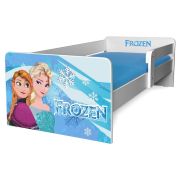 Pat Copii Frozen P1 2-8 Ani Cu Protectie Laterala Detasabila - Pc-p-frz-p1-70