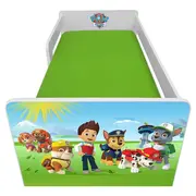 Patut 2-6 Ani Paw Patrol P1L Cu Paravane Detasabile + Saltea cu lana SafeNest 130x60x6 cm Pc-p-mk-paw-p1l-60