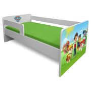 Pat Copii Paw Patrol P1l 2-8 Ani Cu Paravane Detasabile/interschimbabile + Saltea Basic - Pc-p-bas-paw-p1l-70