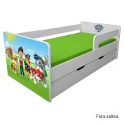 Pat Cu Sertar Copii 2-12 Ani Paw Patrol P1L Pc-p-paw-p1l-srt-80