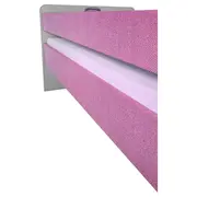 Pat Copii Paw Patrol Pink P1l 2-6 Ani -tapitat- Cu Paravane Detasabile/interschimbabile + Saltea Basic - Pc-p-bas-paw-pink-p1l-60-tap