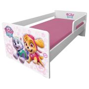Patut fetite 2-6 Ani Paw Patrol Pink P1L + Saltea Light Pc-p-bas-paw-pink-p1l-60
