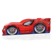 Patut Baieti Start Spiderman 2-12 ani, include sertar si saltea 160/80/6 cm cu lana PC-P-MK-SPM-80