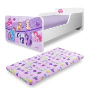 Pat Copii Start Pony 2-8 Ani Cu Saltea Inclusa - Pc-p-mok-pon-70