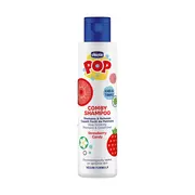 Sampon si balsam de par 2 in 1 Chicco POP cu aroma de bomboane cu capsuni, formula vegana, pentru copii si adolescenti 250 ml CHC12372-9