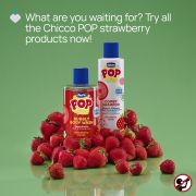 Sampon si balsam de par 2 in 1 Chicco POP cu aroma de bomboane cu capsuni, formula vegana, pentru copii si adolescenti 250 ml CHC12372-9
