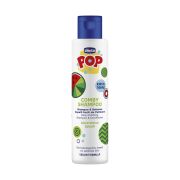 Sampon si balsam de par 2 in 1 Chicco POP cu aroma de pepene rosu, formula vegana, pentru copii si adolescenti, 250 ml CHC12373-9