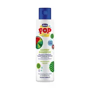 Sampon si balsam de par 2 in 1 Chicco POP cu aroma de pepene rosu, formula vegana, pentru copii si adolescenti, 250 ml CHC12373-9
