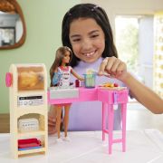 BARBIE SI TERESA RETETA PENTRU PRIETENIE SET PAPUSA TERESA SI BUCATARIE CU ACCESORII VIVMTJCT06