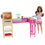 BARBIE SI TERESA RETETA PENTRU PRIETENIE SET PAPUSA TERESA SI BUCATARIE CU ACCESORII VIVMTJCT06