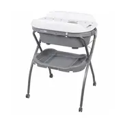 Cadita de baie, FreeON, Swan, Cu hamac pentru nou nascut si masa de infasat, Cu roti, Cu suport metalic, Conform cu standardul european de securitate EN 12221-1:2008+A1:2013, EN 17072:2018 BYN85789