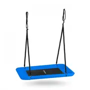 Leagan tip cuib pentru copii, dreptunghiular xxl, 110 x 70 cm, 150 kg, neo-sport 110500, albastru edeedi110500