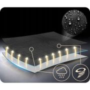 Leagan tip cuib pentru copii xxl, 100 cm, 150 kg, neo-sport 110301, gri edeedi110301