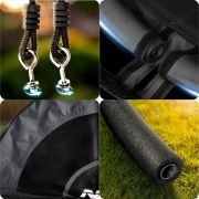 Leagan tip cuib pentru copii xxl, 110 cm, 150 kg, neo-sport 110310, negru edeedi110310