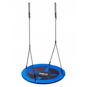Leagan tip cuib pentru copii xxl, 120 cm, 150 kg, neo-sport 1061, albastru edeedi1061