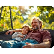 Leagan tip cuib pentru copii xxl, 120 cm, 150 kg, neo-sport 110320, negru edeedi110320