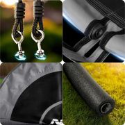 Leagan tip cuib pentru copii xxl, 120 cm, 150 kg, neo-sport 110321, gri edeedi110321