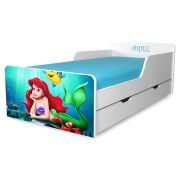 Pachet Promo Start Ariel 2-12 ani cu sertar, saltea SmartNest cu lana si husa impermeabila - PC-P-PR-ARL-SRT-80
