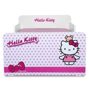 Pat Copii Hello Kitty 2-12 Ani + Saltea 160x80x12 Cm + Husa Impermeabila - Pc-pch-pro-str-hkt-80