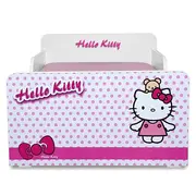Pachet Promo Pat Fete 2-8 ani Start Hello Kitty  cu saltea SmartNest cu lana 140x70 cm si husa impermeabila - PC-PCH-PRO-STR-HKT-70