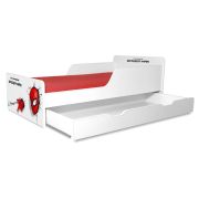 Pat pentru Baieti 2-12 ani Start Spiderman, varianta cu sertar inclus - PC-P-SPM-SRT-80