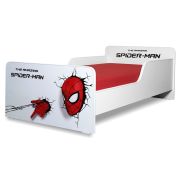 Pat Start Spiderman 2-12 Ani + Saltea 160x80x12 Cm + Husa Impermeabila - Pc-pch-pro-str-spm-80
