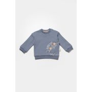 Set bluzita cu pantalon Dino, indigo, BabyCosy, 100%bumbac (Marime: 3-6 Luni) JEMBC-CSY2016-3