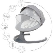 Balansoar Leagan Electric 2 In 1, Bluetooth, Plasa Insecte,  Luxi Dark Melange Pjbbuellux01a1