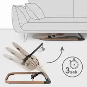 Balansoar Pentru Copii Kidwell Laro Full - Beige Wooden Pjblebular01a8