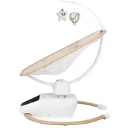 Balansoar si sezlong, Lionelo, Olivia, 2 in 1, Electric, Cu leganare 3D, 5 moduri de balansare in mai multe directii, Cu 13 melodii, Scaun pivotant la 180 grade, Reglabil, Cu arcada jucarii, Bej BYNLO-OLIVIA_BEIGE_NATURAL