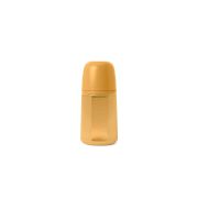 Biberon din silicon, 240ml, Colour Essence SX Pro debit mediu, galben muștar JEM8426420081177