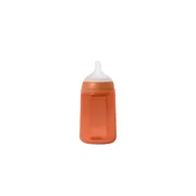 Biberon din silicon, 240ml, Colour Essence SX Pro debit mediu, rosu JEM8426420081160