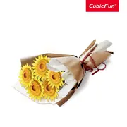Cubic Fun - Buchet de Floarea Soarelui 3D 180 piese ARTCUP866h