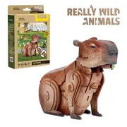 Cubic Fun - National Geographic Animale Salbatice Puzzle 3D Capibara 56 piese ARTCUDS1177h